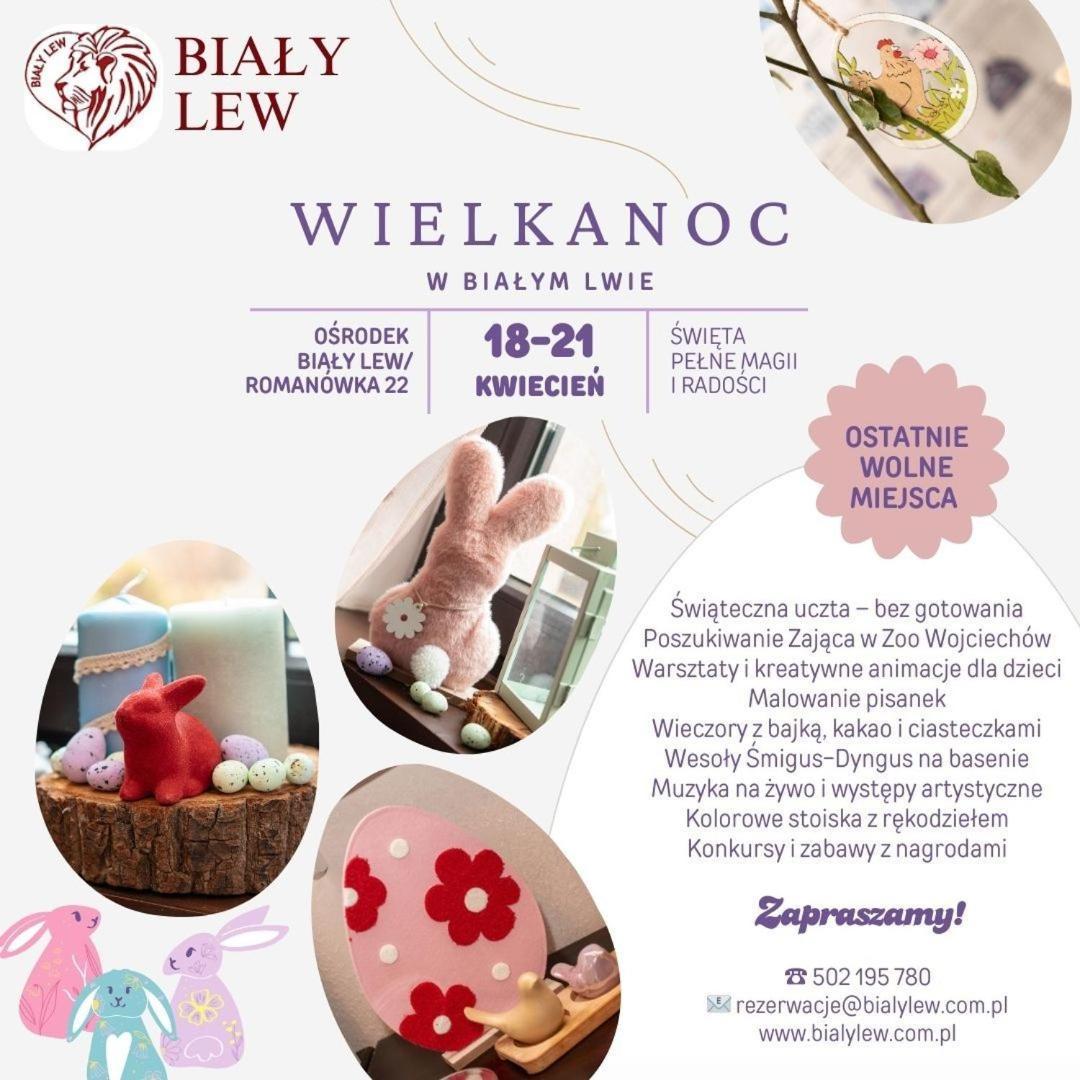 مبيت وإفطار Wojciechow  Osrodek Bialy Lew المظهر الخارجي الصورة
